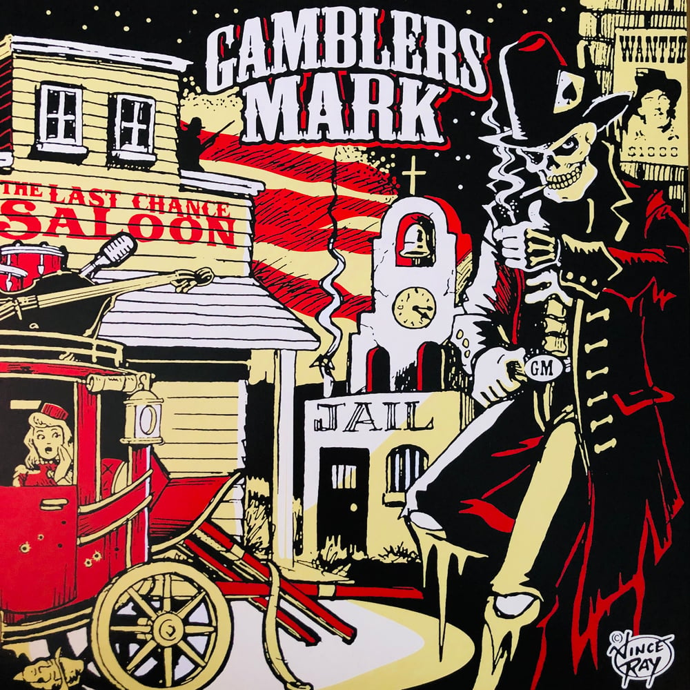 GAMBLERS MARK - The Last Chance Saloon (RED) LP