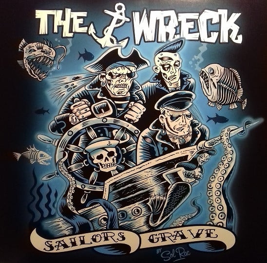 THE WRECK - SAILORS GRAVE (BLUE) LP