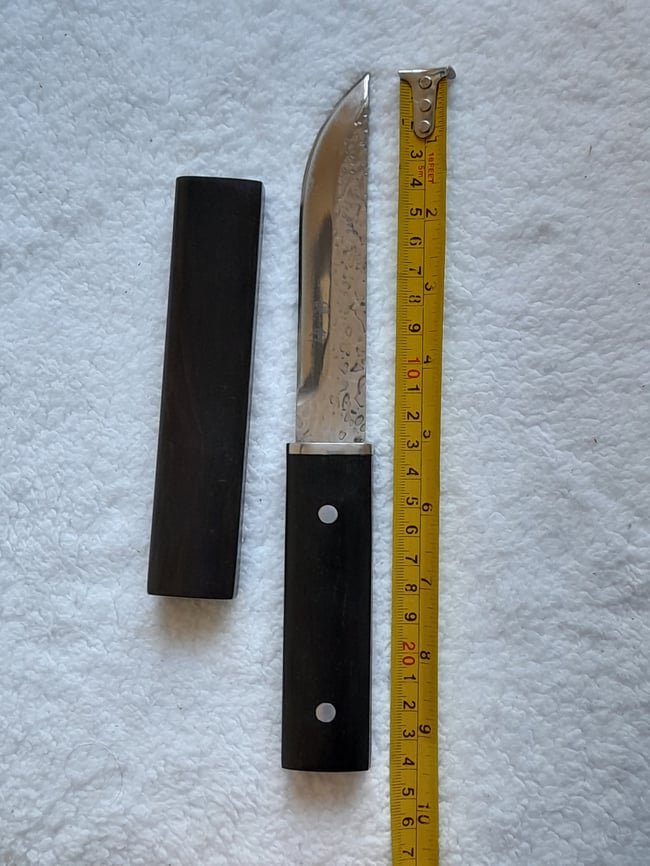 Modern Tanto Full Tang Sandalwood Stainless Steel Camping Collection Hunting