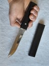 Modern Tanto Full Tang Sandalwood Stainless Steel Camping Collection Hunting