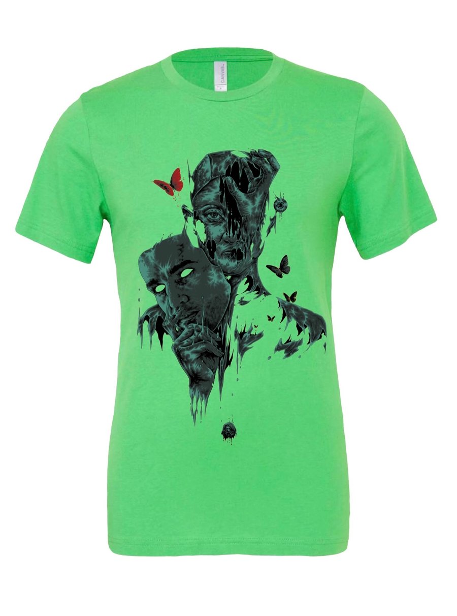 Image of The Red Mounted Butterfly (T-Shirt) by Josh Beamish