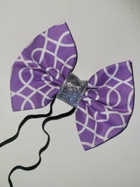 Image 2 of Purple with silver bow💜 