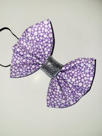 Image 1 of Purple with white bubbles Bow 🫧 