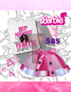 Rip Me Out The Plastic(Barbie)Ribbon TuTu Set