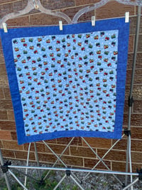 Image 5 of Trains Baby Quilt