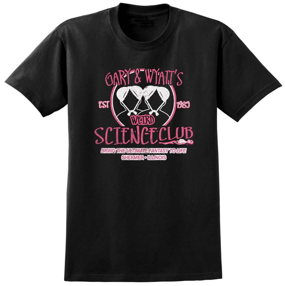 Image of Gary & Wyatt's Weird Science Club T shirt