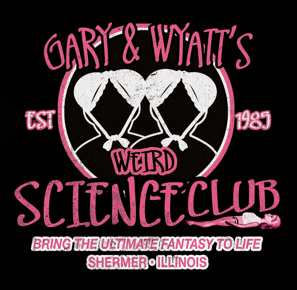 Image of Gary & Wyatt's Weird Science Club T shirt