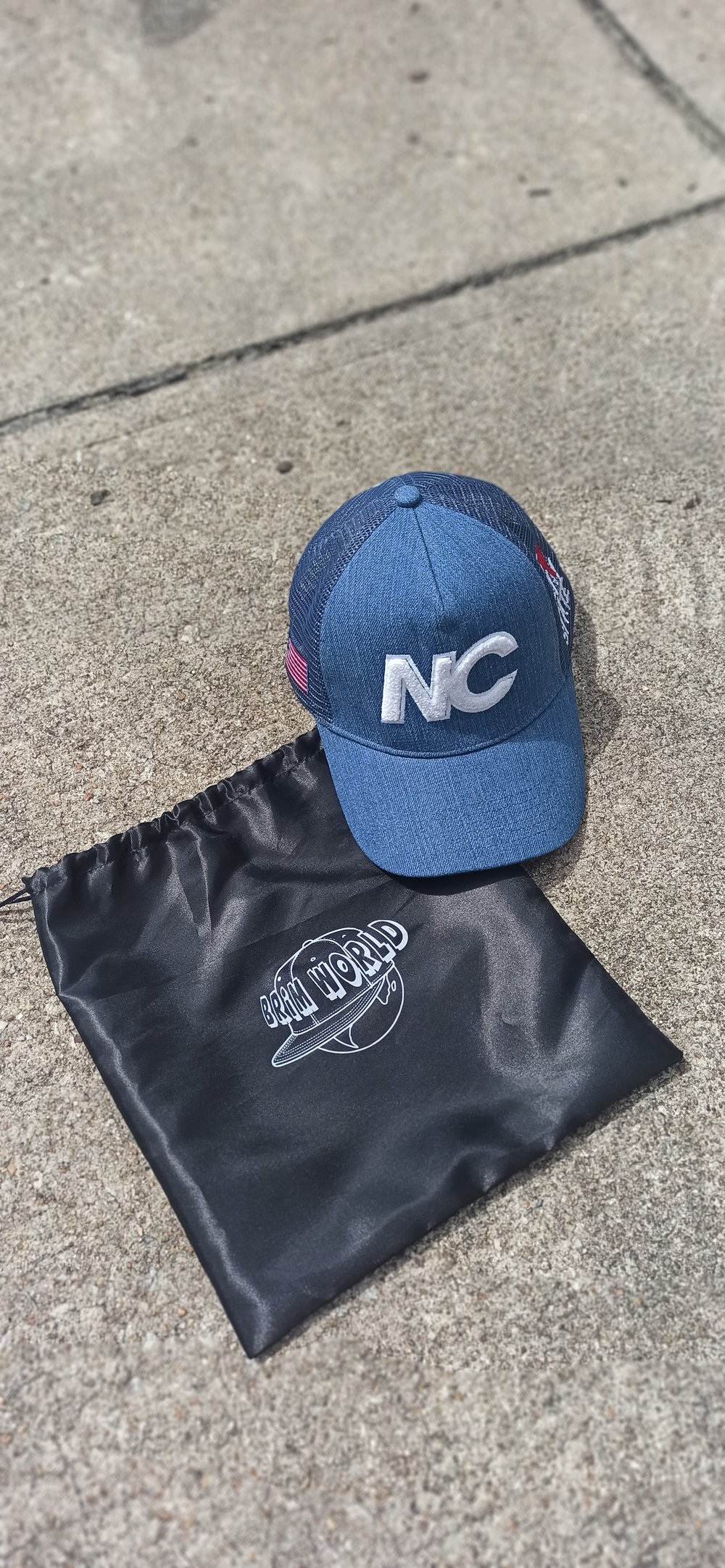 Denim Trucker Hat
