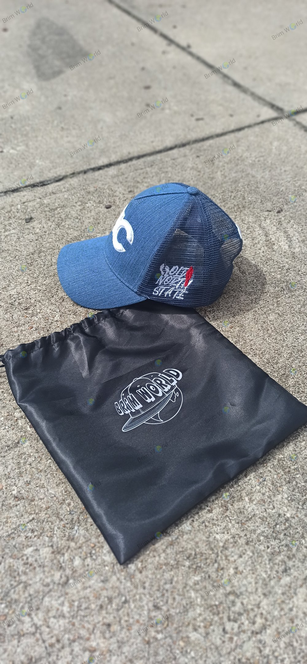 Denim Trucker Hat