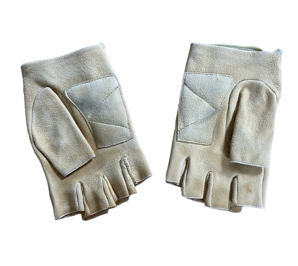 Vintage 1984 Bianchi Piaggio Cycling Gloves