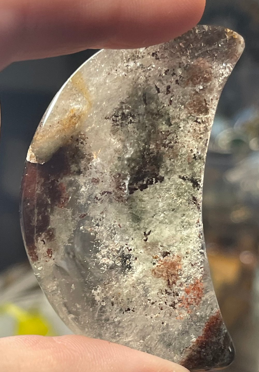 Image of Garden quartz moon 1