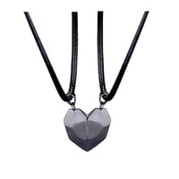 PCS/SET Couple Necklaces Attarction Between Lovers Heart Magnetic Pendant Necklace