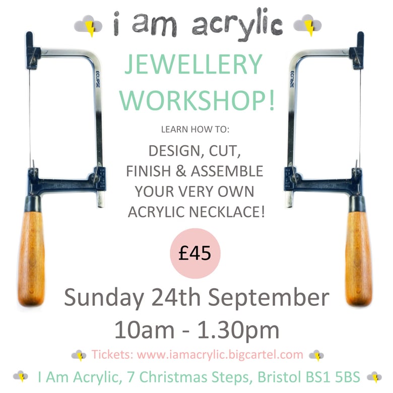 Image of Sunday 24th Sept I Am Acrylic Workshop