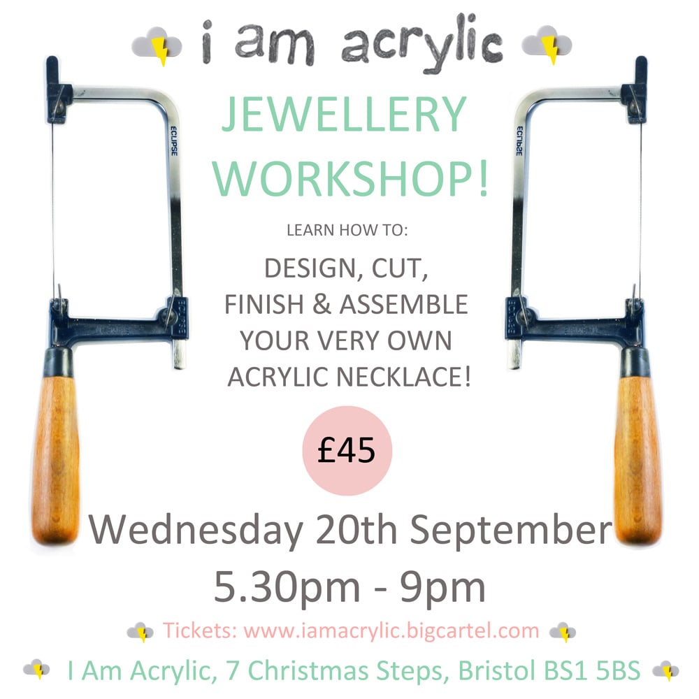 Image of Wednesday 20th Sept I Am Acrylic Workshop