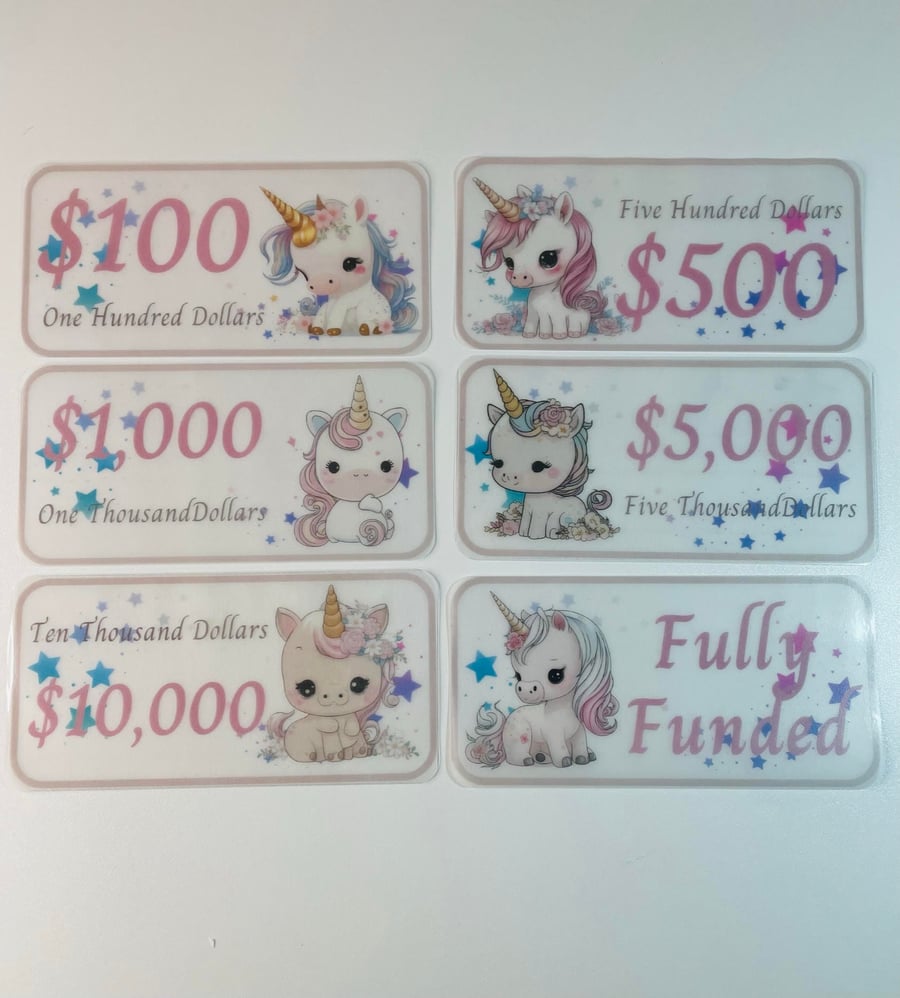 Image of Unicorn Placeholders- Single Slip