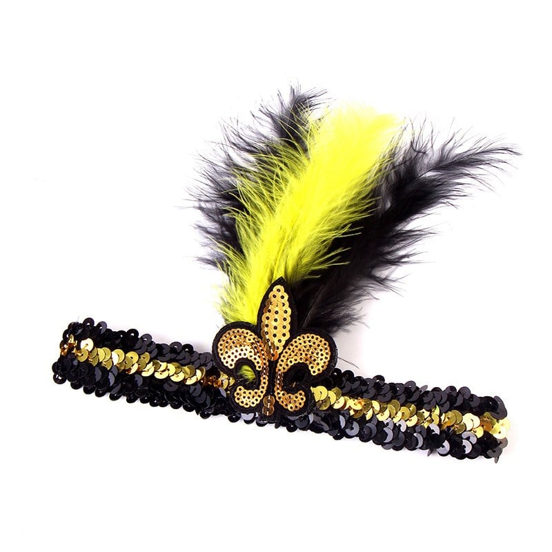 Image of Fleur De Lis Sequin  Headband