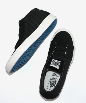 Image of VANS X PILGRIM SURF SUPPLY_SK8-MID 83 DX :::PIRATE BLACK:::