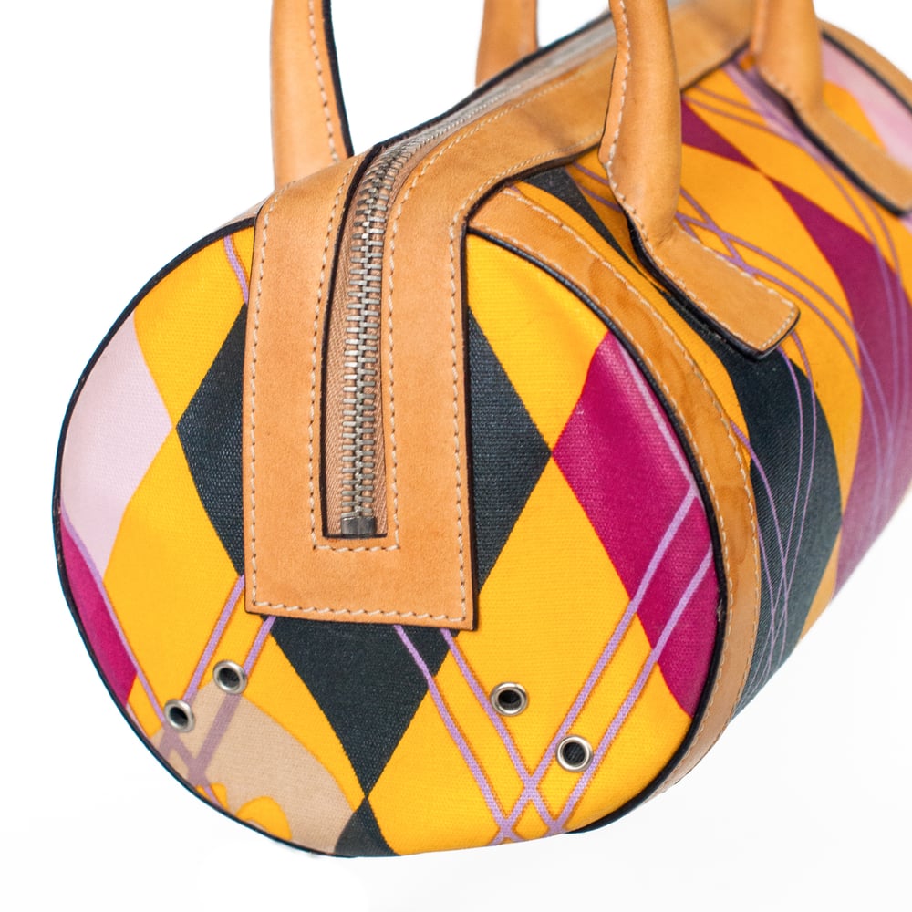 Image of Christian Dior 2004 Golf Harlequinn Bag 