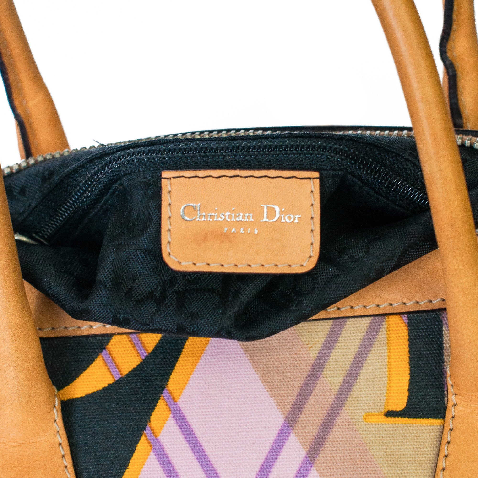 Image of Christian Dior 2004 Golf Harlequinn Bag 