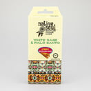 Image 1 of Native Soul Jumbo Backflow Cones - 8 Cones - White Sage & Palo Santo