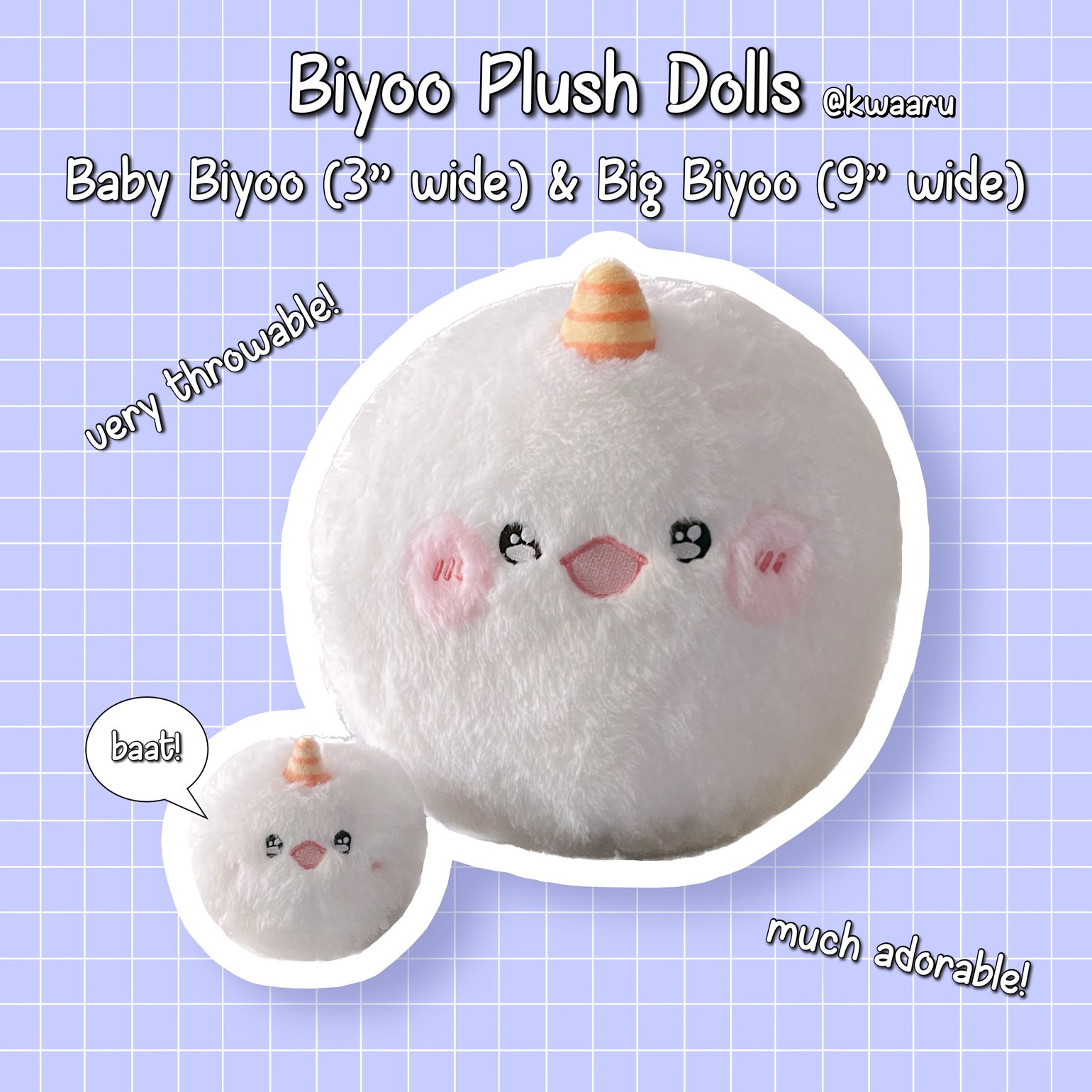 Biyoo Plush (preorder) | kwaaru