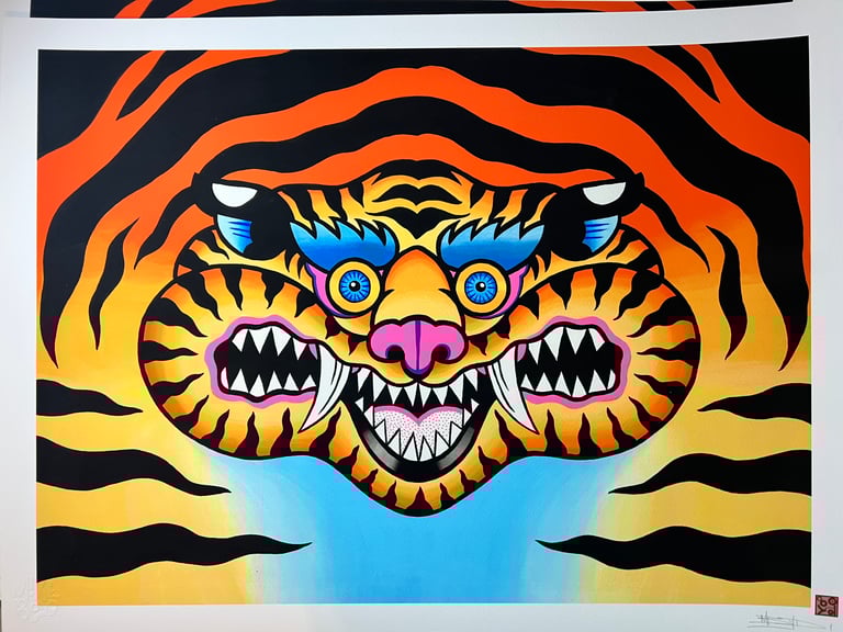 Tibetan Tiger fine art print