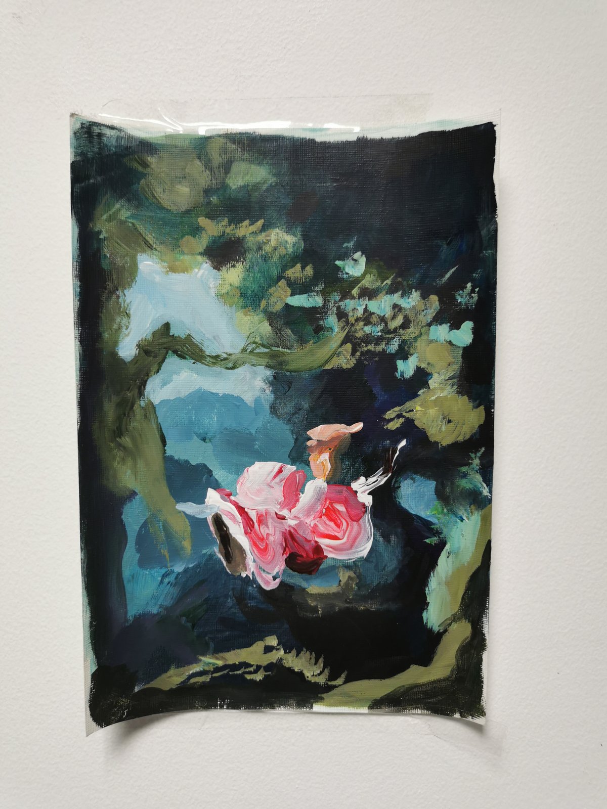 Image of "The Swing" original painting 