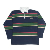 Image 1 of Vintage Jameson Whiskey Rugby Shirt - Navy