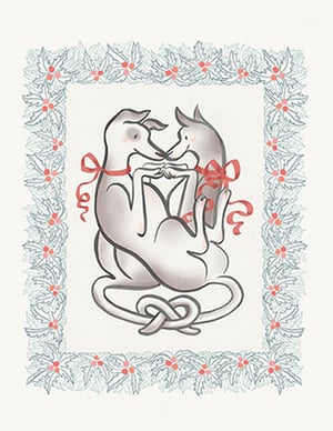 Image of Mutual Appreciation Christmas card <br> Set of 5