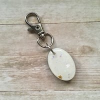 Image 3 of Poppy and Cornflower Meadow Resin Keyring/Bagcharm