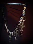 Image 3 of six of swords glasses chain