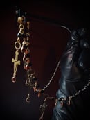 Image 1 of six of swords glasses chain