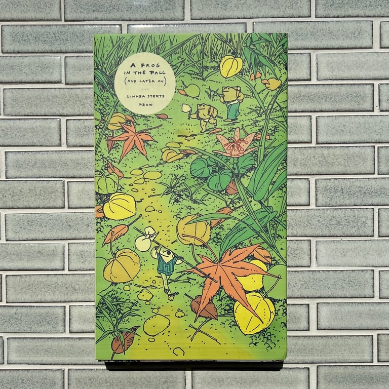 Frog in the Fall by Linnea Sterte