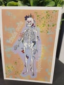 5" x 7" Giclee Art Print - "Kinda Cute, Kinda Spooky"