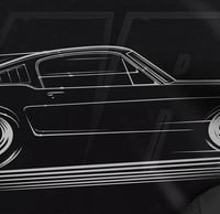 Image 3 of '65-'66 Fastback Mustang T-Shirts Hoodies and Banners