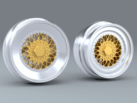 Image 1 of 1/64 Scale BBS Two Piece Wheels 9mm