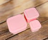 Silicone Snack / Dip Containers 3 pcs Baby Pink