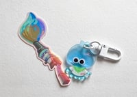 Image 2 of clear little jellyfish charm