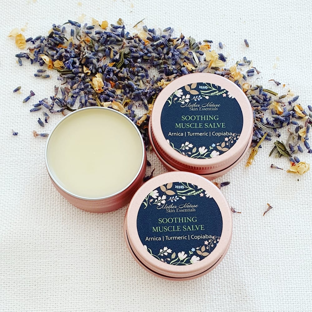 Image of Arnica Muscle Salve infused with Turmeric, Copiaba and Wintergreen