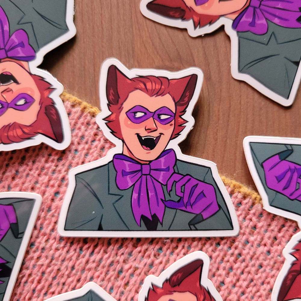Image of Inquisitive Nya-Nya Sticker
