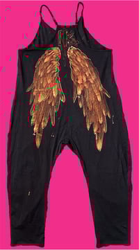 Image 3 of “ANOTHER DIMENSION”  CUSTOM BLEACH PAINTED OVERSIZED JUMPER LARGE