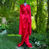 Red (RED)  "Super Selene" Dressing Gown  Image 2