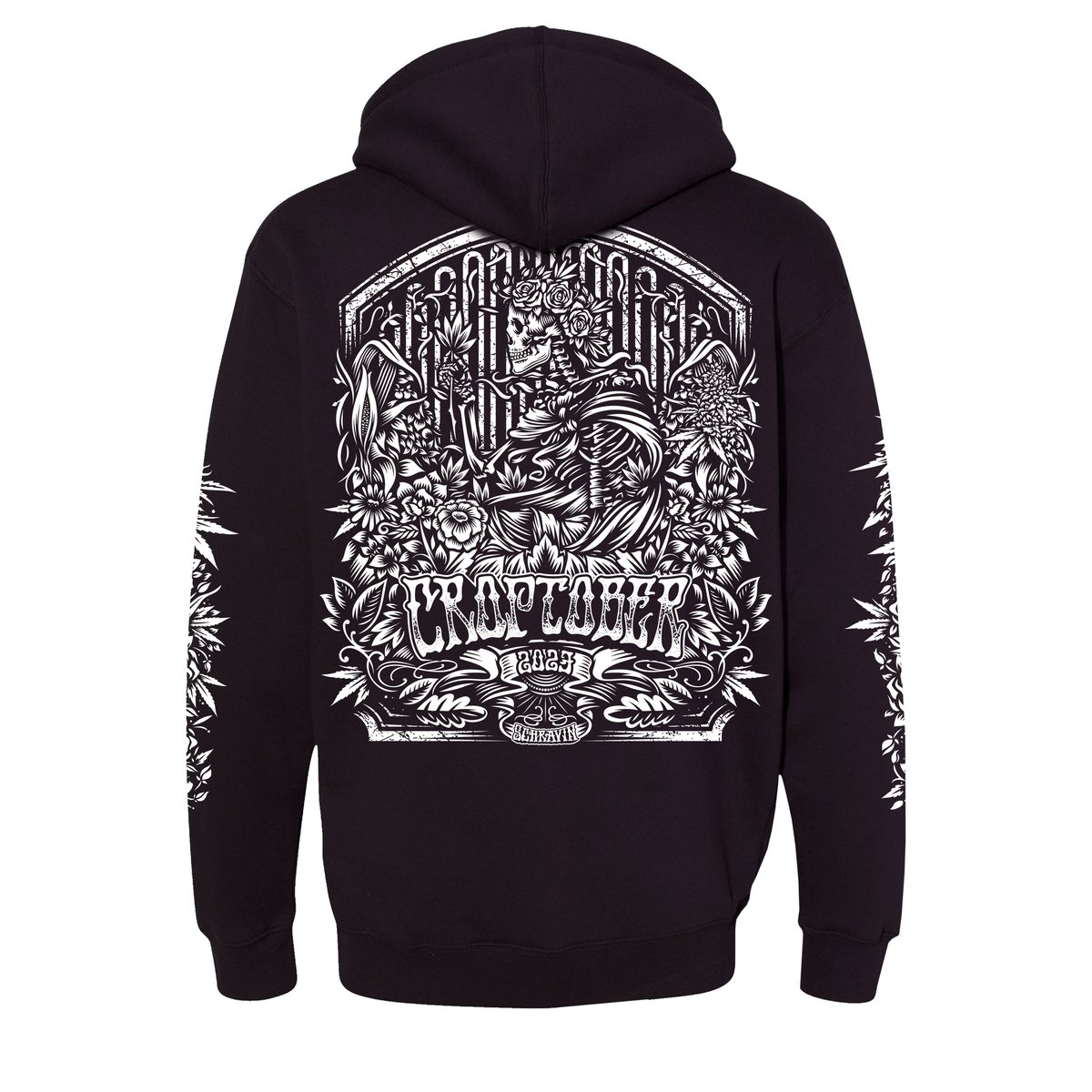 Image of Croptober 2023 Black Sweater