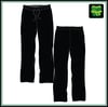Microfibre Sports Pants - Plain Black