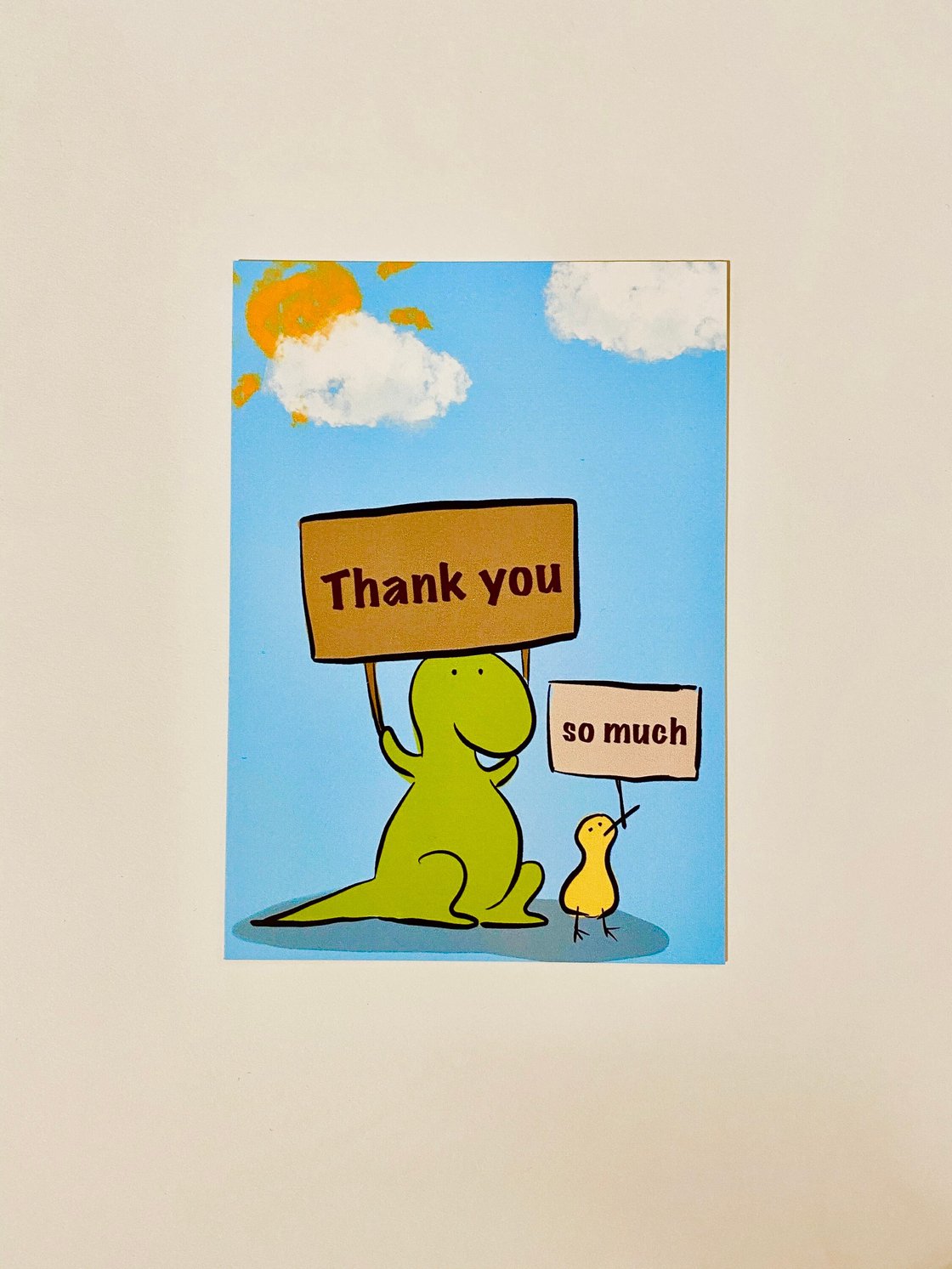 Image of « Thank you » Card