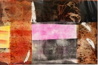 Image 1 of Pink stripe (framed in a mount)