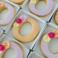 Image 1 of Flower Letter Cookies 🌺