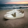 Victoria V logo lo top leather sneaker made in Spain 