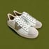 Victoria V logo lo top leather sneaker made in Spain  Image 3
