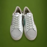 Image 5 of Victoria V logo lo top leather sneaker made in Spain 